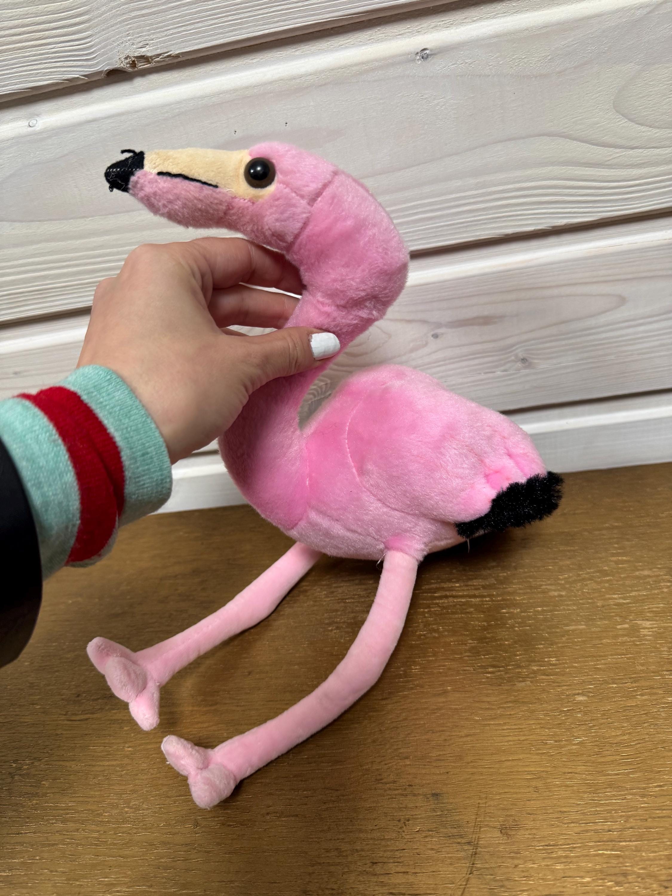 ピンクのフラミンゴのぬいぐるみ、かわいいヴィンテージフラミンゴ32