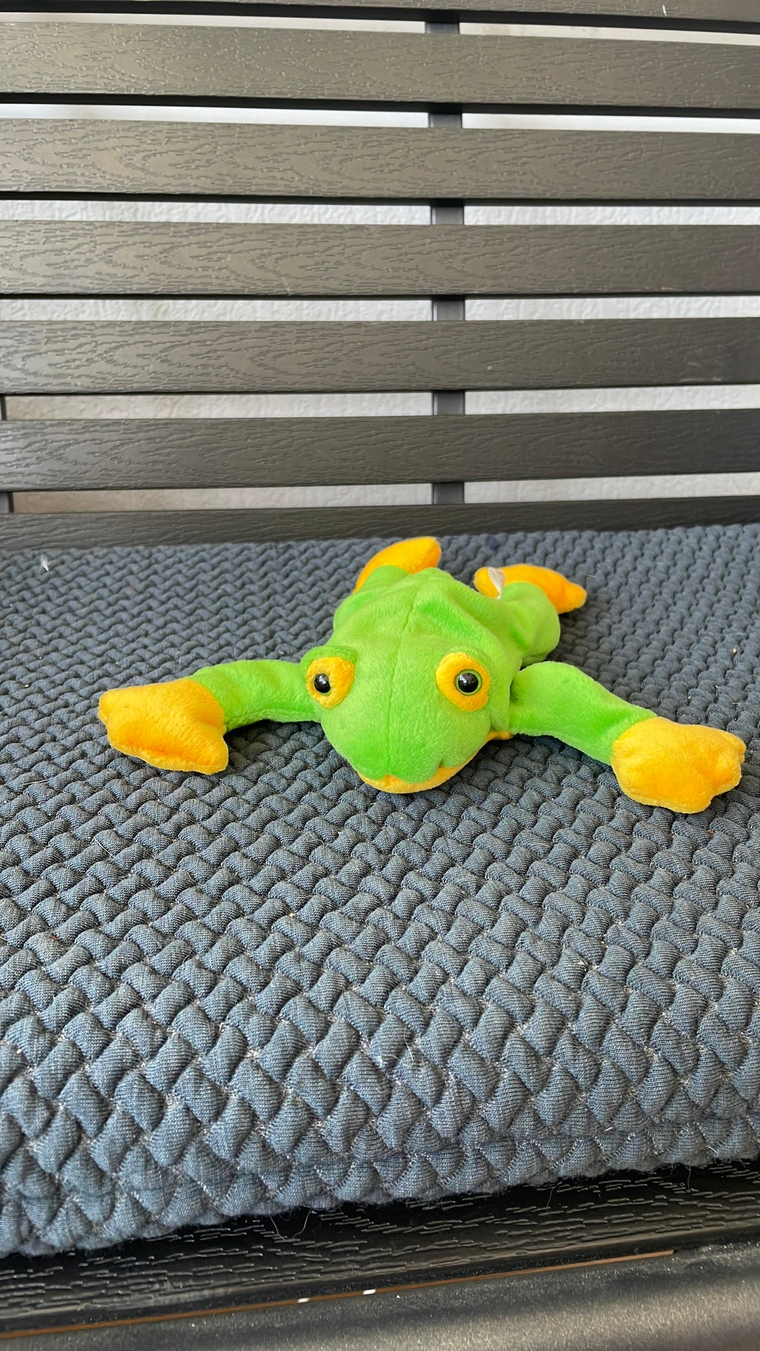 Ty Beanie Babies Collection 1997 Smoochy the Frog 9 Animal Stuffed