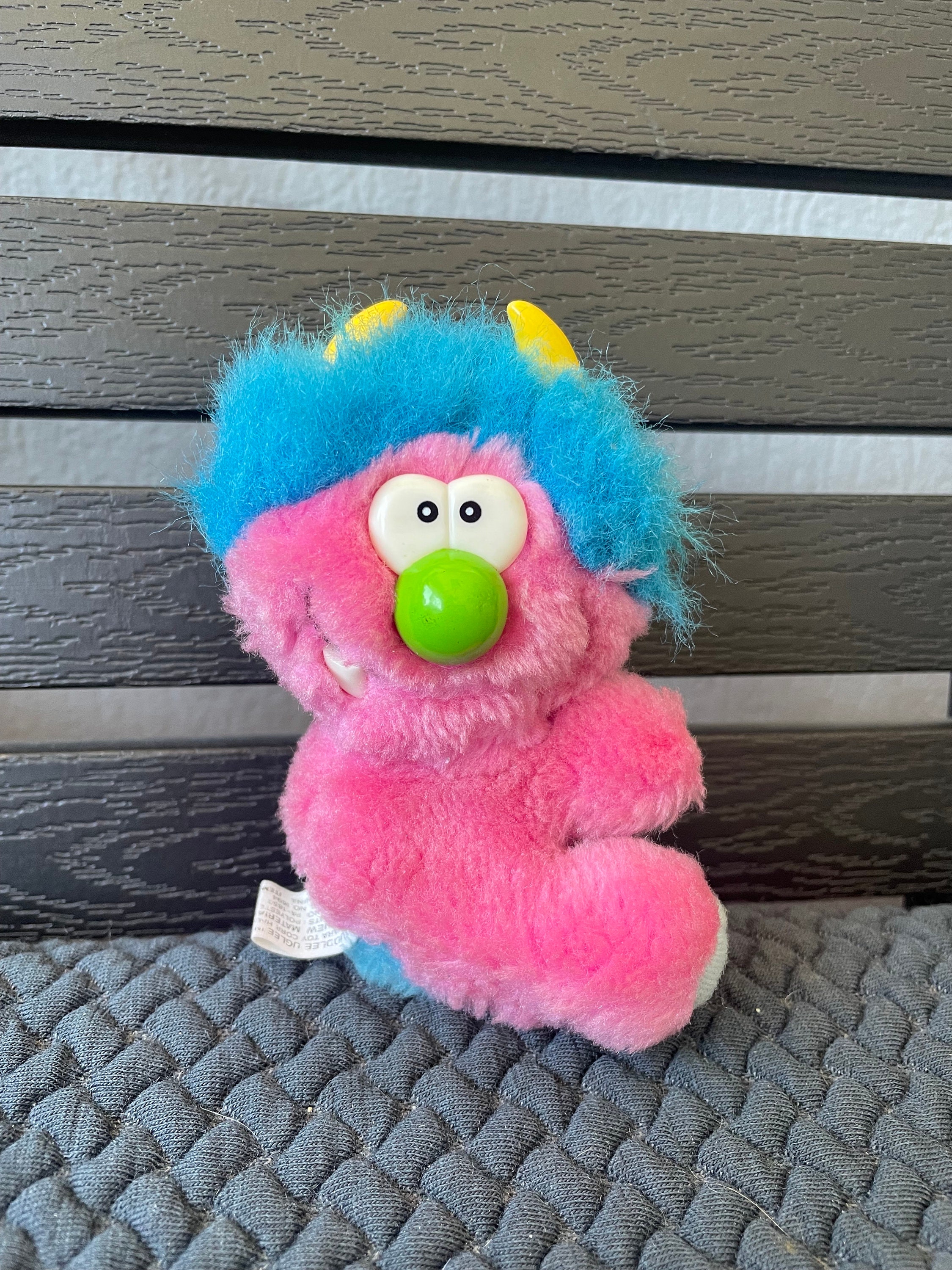1980 Pink Kuddlee Uglee 80s Retro Knockoff My Pet Monster