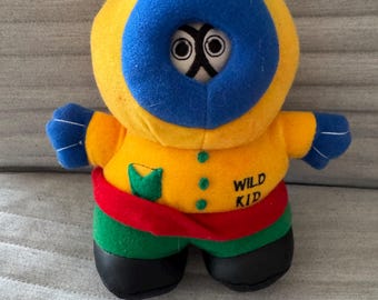Peluche pirata vintage de Kenny de South Park de los años 90, regalo sentimental para niños salvajes, personaje de película de dibujos animados, regalo para niños, coleccionable