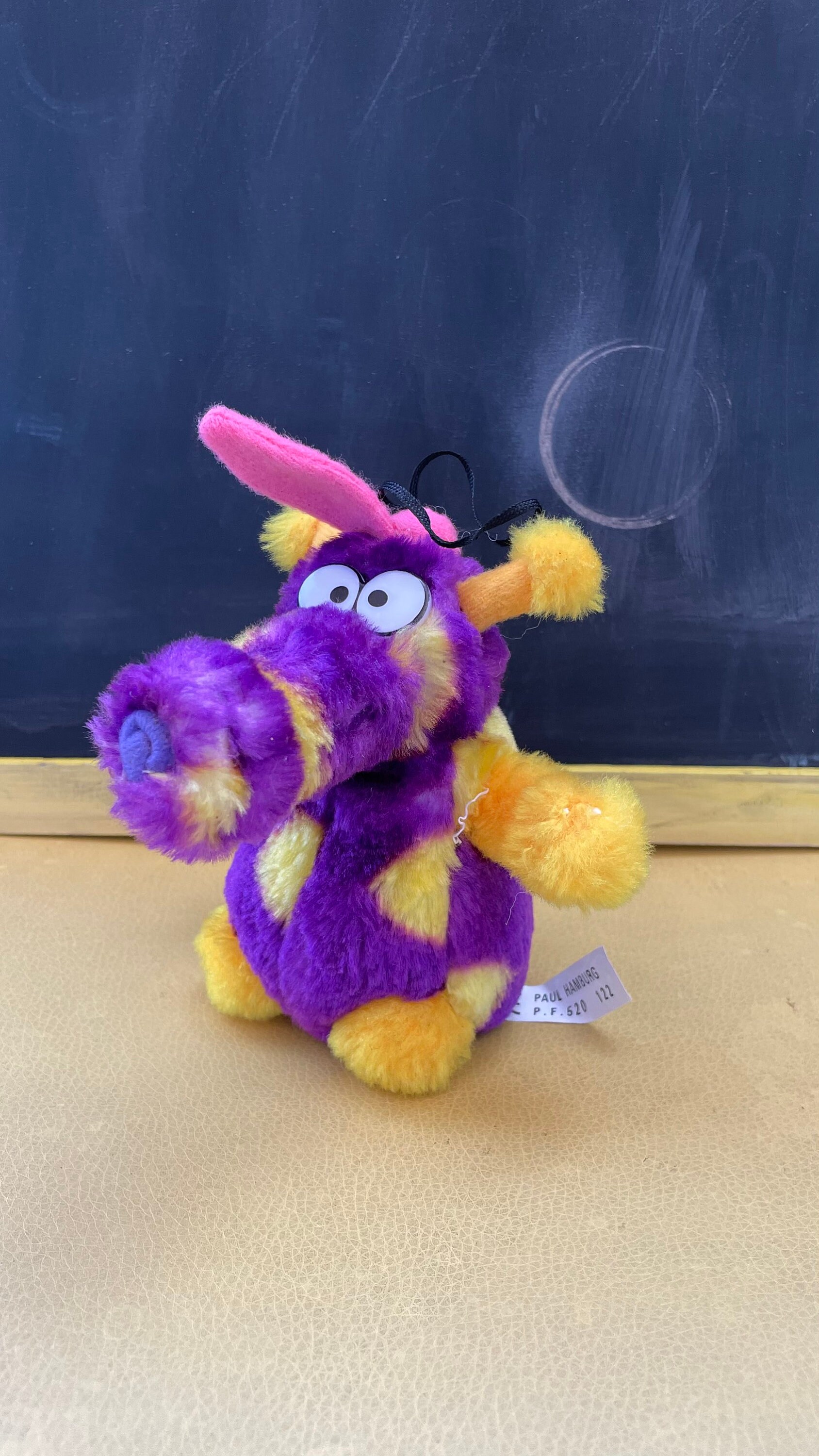 Rare Paul Hamburg Purple Creature Long Nose Pink Horn Size 13cm,  Collectable, Birthday Gift - Etsy