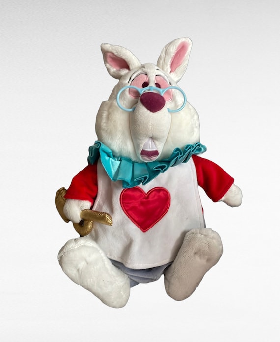 Disney Store Alice in Wonderland White Rabbit Plush Soft -  Norway