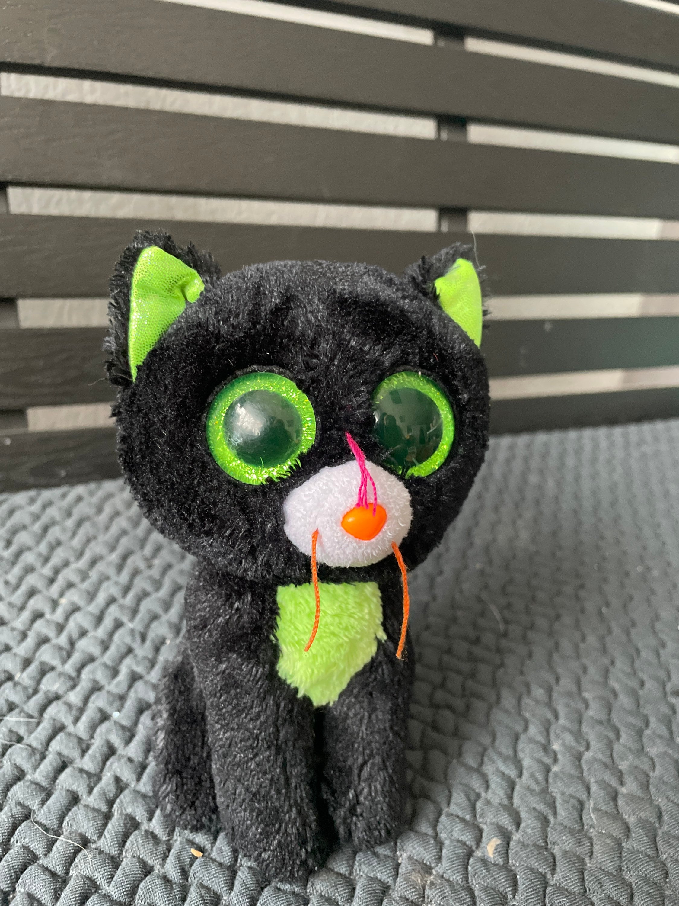 Ty Beanie Boos JINXY Halloween Black Cat 6” / 18cm Plush