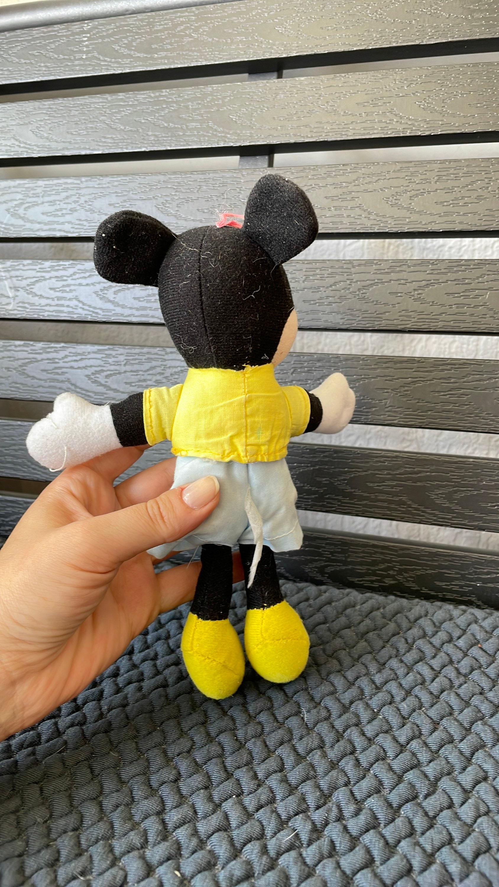 VTG Mickey Mouse Clubhouse Blue Pant Soft Plush Stuffed Animal Toy