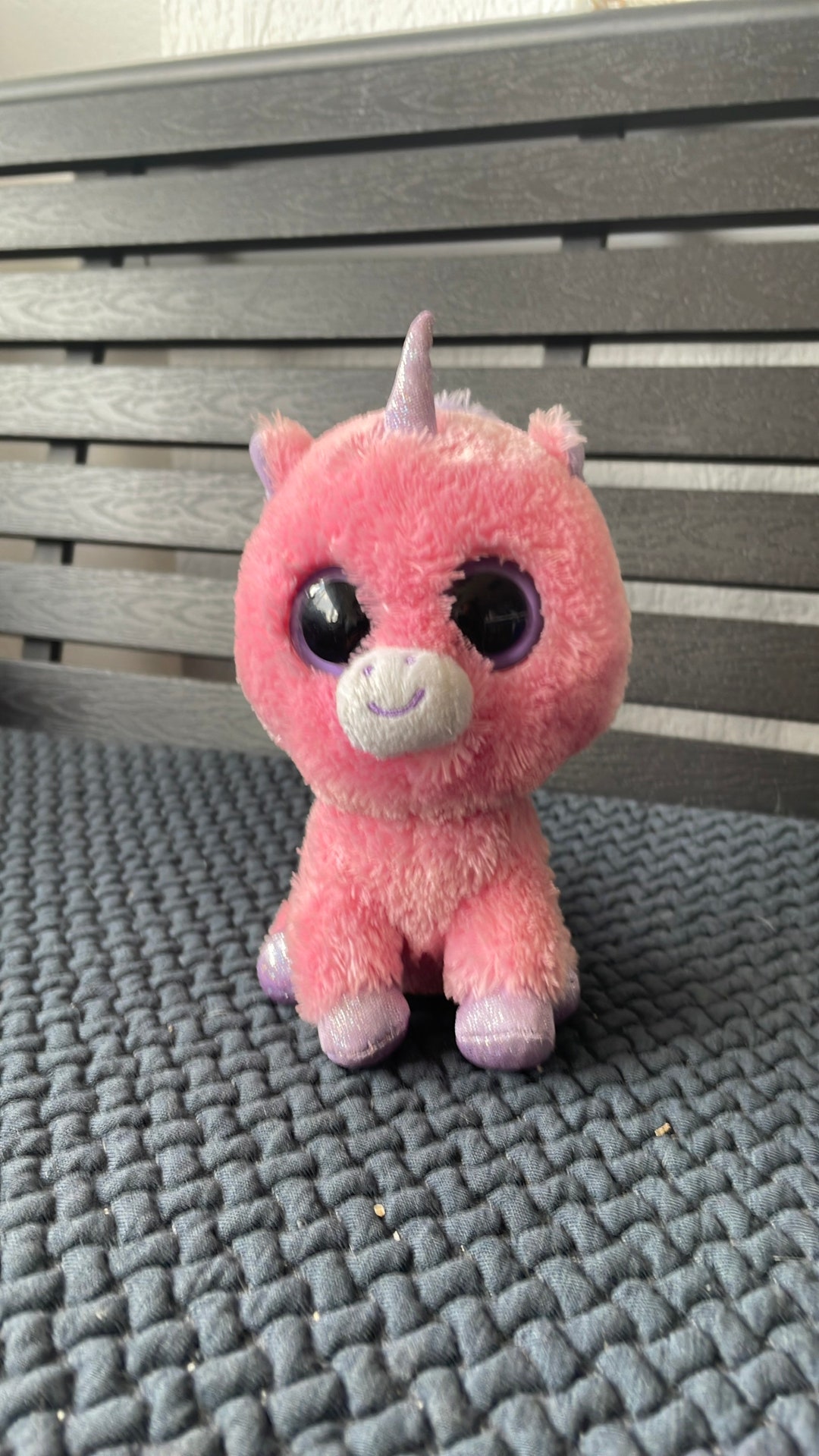 Ty Beanie Boos Magic the Pink Unicorn Cuddle Soft Stuffed Plush