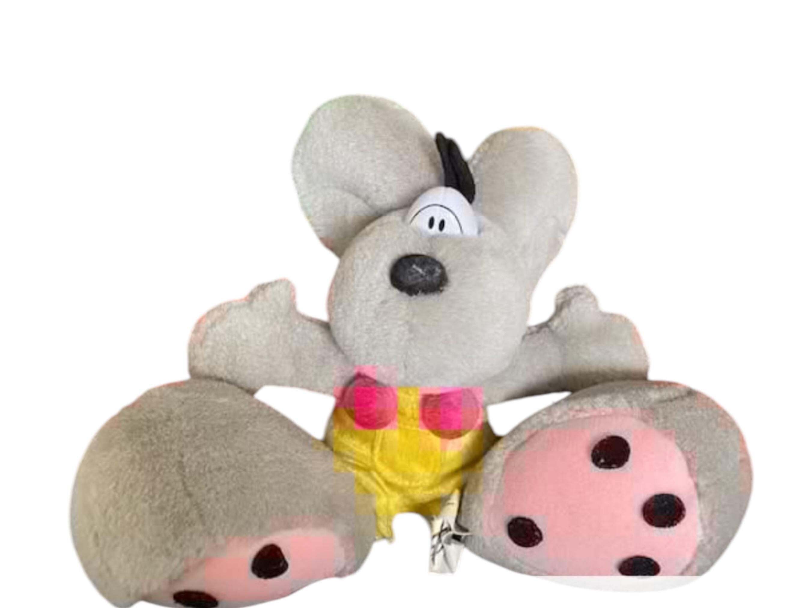 Diddl Mouse Thomas Goletz Soft Stuffed Animal Plush Toy With
