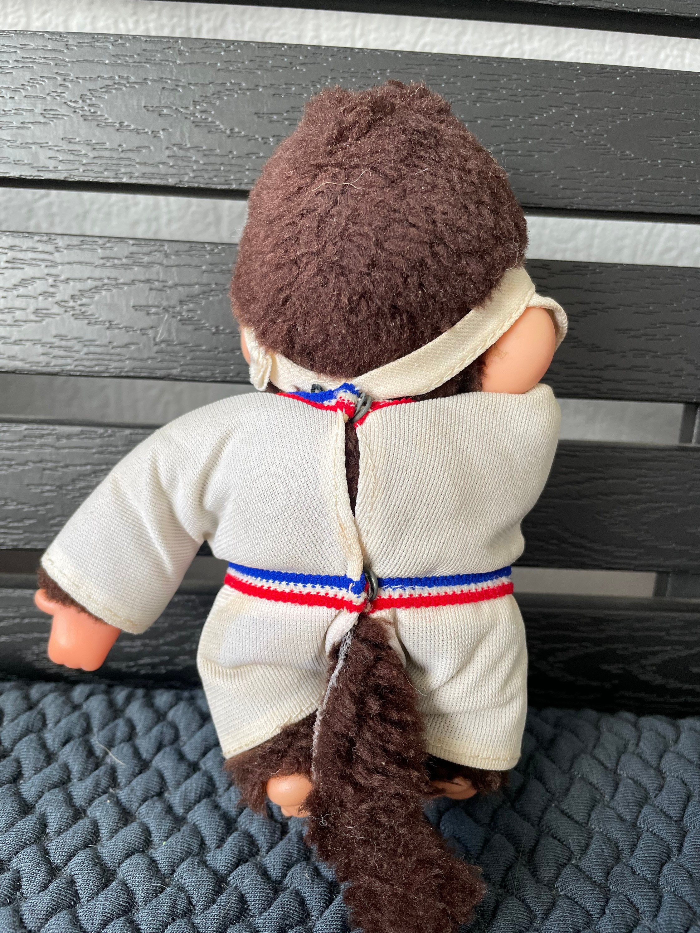 ヴィンテージ 70 年代 希少 モンチッチ 猿 瞬き目 ぬいぐるみ