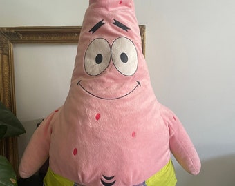 Spongebob Large Patric Star By Vivacom Stuffed Plush Toy Size 76 cm / 30 ” Cartoon Character Plush Kids Gift Birthday Gift Fun Gift