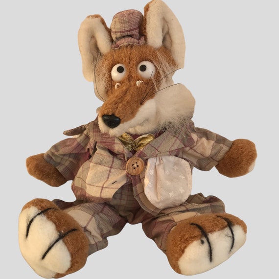 coyote plush toy