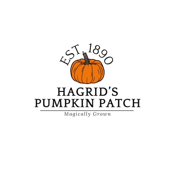 HAGRID’S pumpkin patch svg png