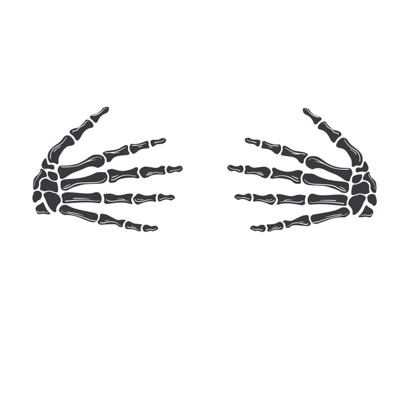 HALLOWEEN Skeleton Hand PNG Etsy