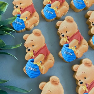 Winnie Bear Winnie the Pooh Magnet, Personalized Winnie the Pooh Magnet  Gifts 