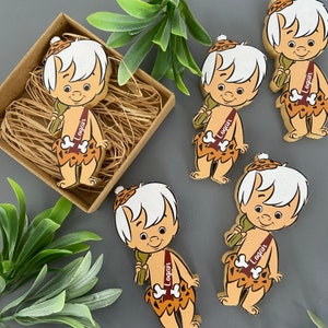 Die Flintstones Bamm-Bamm Rubble Magnet, Baby Shower Geschenke, Geburtstagsgeschenke, Willkommen Baby Boy Gefälligkeiten