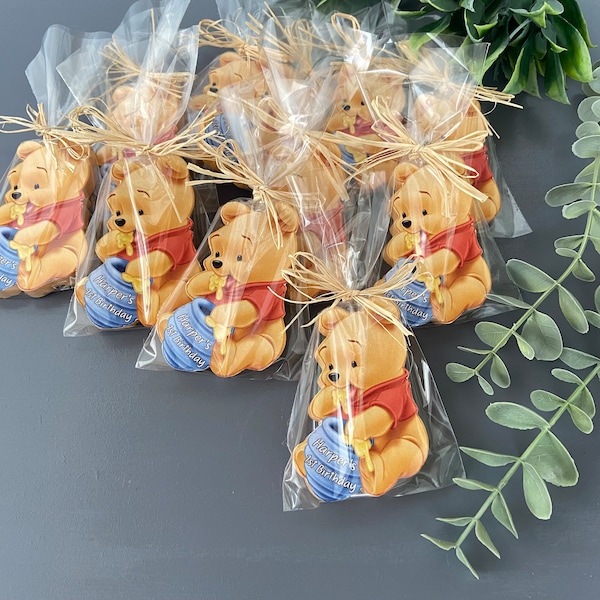 Winnie the Pooh Baby Shower Favors, First Birthday Favor, Baby Shower Host Gift, 1st birthday party Favors