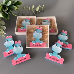 Dinosaur Birthday Party gifts ,Dinosaur Magnet, Personalized Dinosaur Gifts, Jurassic Party ,Dinosaur Party Favors, Boys&#39; Birthday Gift