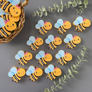 Magneten bee partij gunst, bee partij cadeau of gunst, bee babyshower bee geschenken uniek cadeau honingbij bijenkorf boerderij imker lente zomer bloem