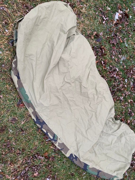Woodland Camo Goretex Bivy Cover Sleeping Bag Case Made in USA