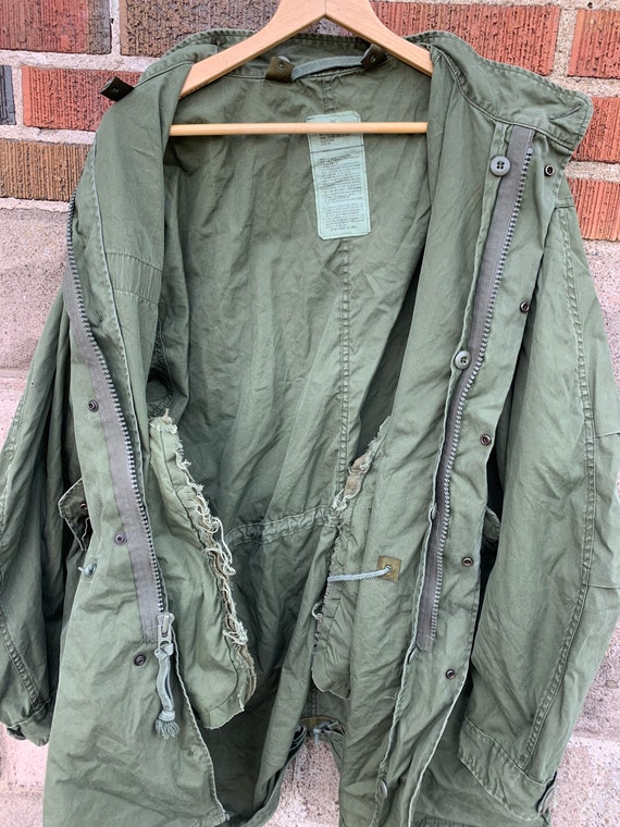 Fishtail Parka Genuine 1988 US Army Issued Size M… - image 4