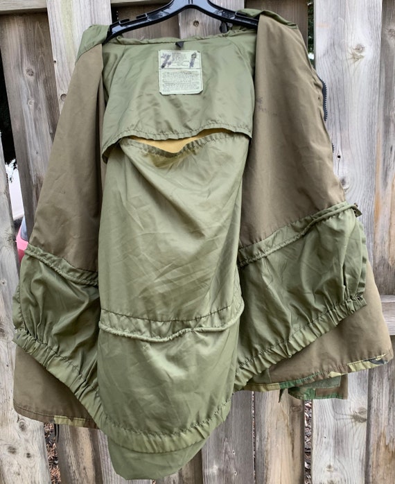 1982 US Army ECWCS GoreTex Parka Woodland Camo Size … Gem