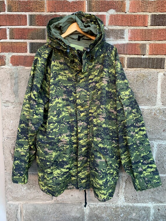 Cadpat Camo Ecwcs Parka Waterproof Size 3xl Mens Xxxl New Not Etsy