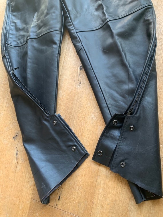 Bristol Leather Pants Made in Canada Size Mens 34 R v… Gem