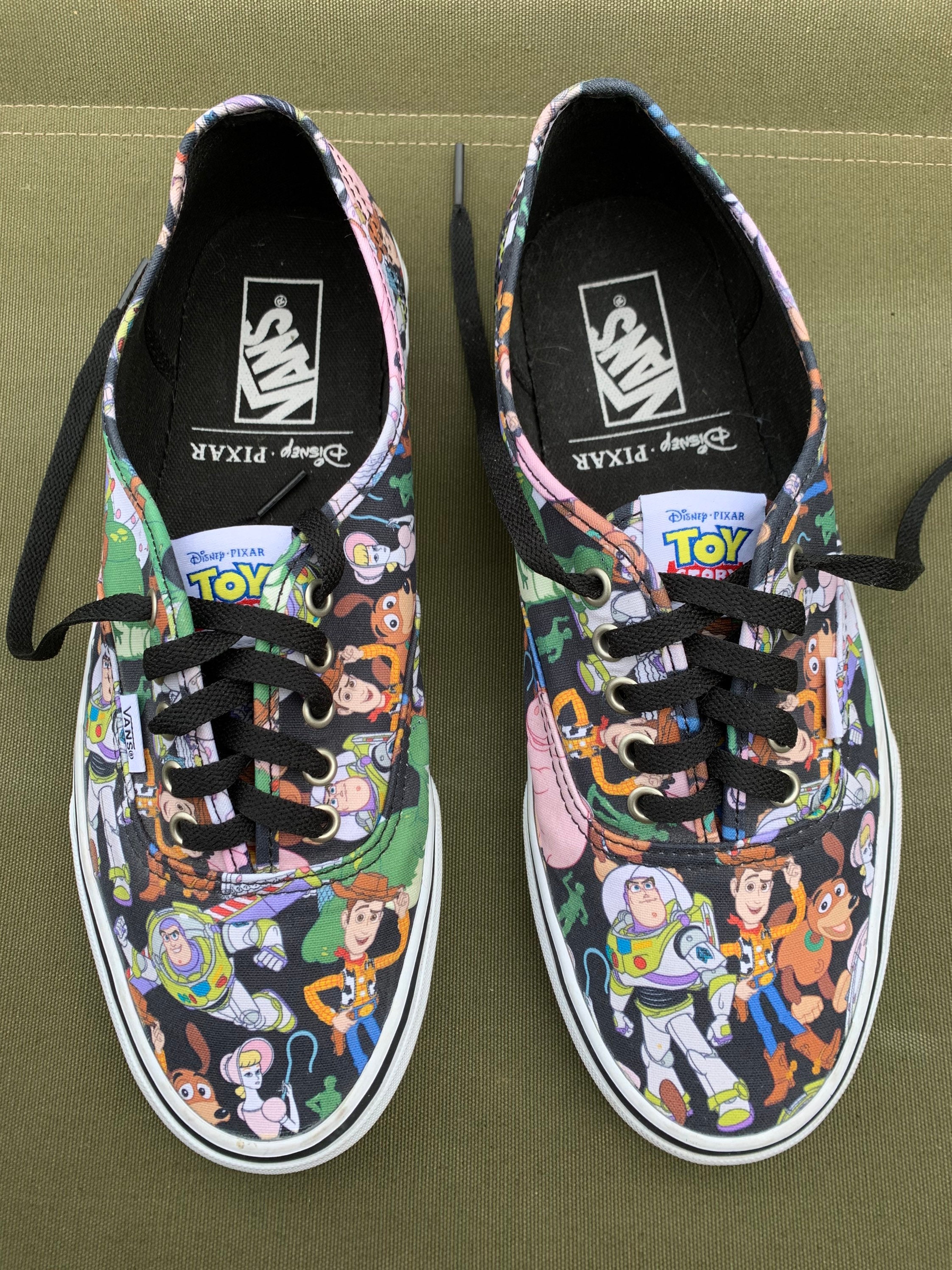 Dubbelzinnigheid enkel Schrijft een rapport Vans Toy Story Disney Pixar Andy Shoes Size Mens 10 Excellent - Etsy