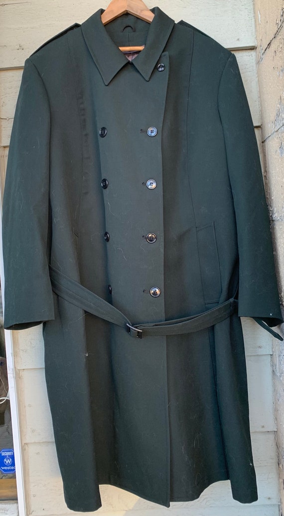 Canadian Army Service Coat fine wool with Cold Wea