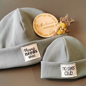 Hipsterbeanie Labelbeanie Bild 6