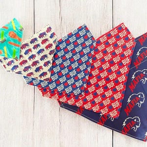 Buffalo love Over the Collar Bandana/Buffalo Bills, Bills Mafia,Over the Collar Pet Bandannas, for Dogs and Cats (5 sizes)