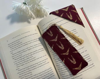 Wizard Bookmarks,Book Hat, Witches and Wizards (30 Fabric choices)
