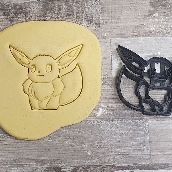 Eevee Pokemon cookie cutter