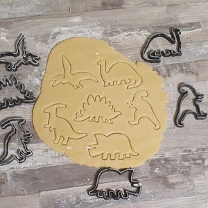 Dinosaurier Dino Ausstecher Ausstechformen Plätzchen Tyrannosaurus Langhalssaurier Flugsaurier Cutter
