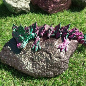 Autumn Dragon Late Summer Autumn Crystal Dragon Crystal Dragon Crystal TikTok Articulated Dragon Rose Fidget Flexible