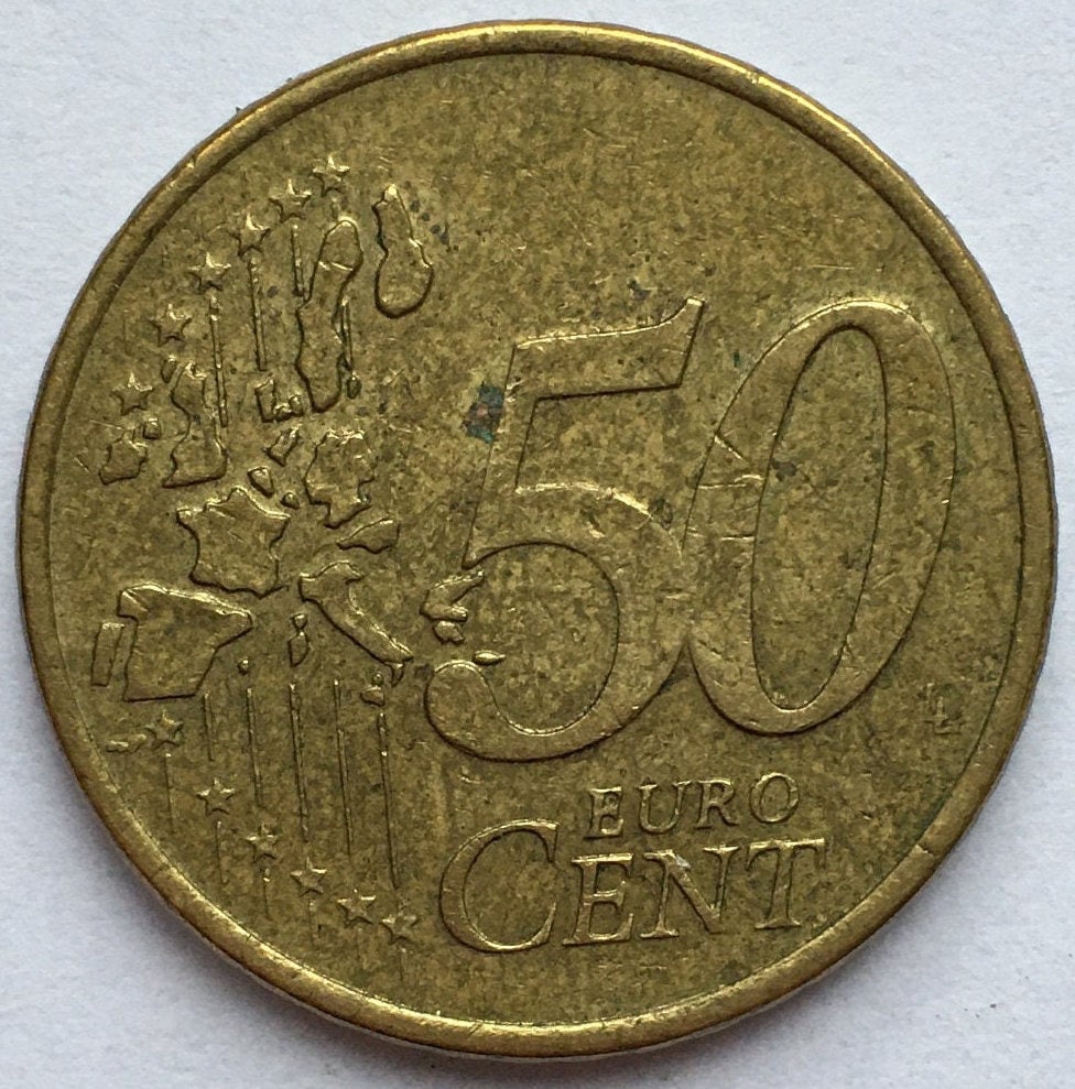 50 Euro Cent 2001 Holland - Etsy