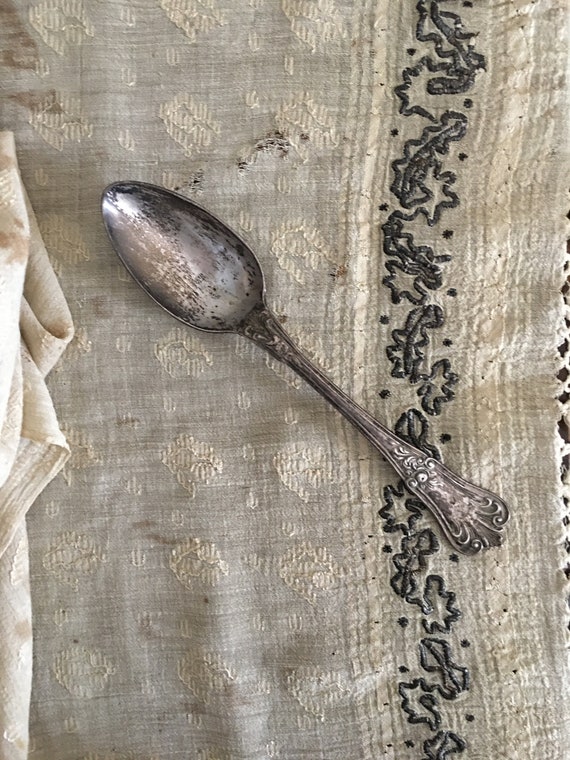 Rare Ottoman Period Turkish Silver Tablespoon With Tughra Mark Etsy
