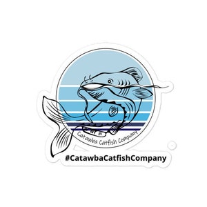Catawba Catfish Cooler Aufkleber
