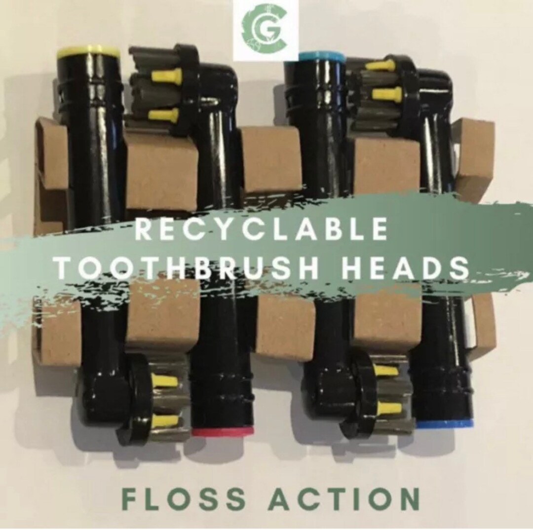 Oral B Floss Action Style Compatible Toothbrush Heads, 100 Recyclable