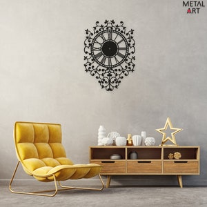 Uhr Metall Wandkunst, Zeit Metall Wandkunst, Uhr Metall Wanddekor, Metall Wohndekor, Metall Wandschild, Innendekor, Geschenk zum Valentinstag