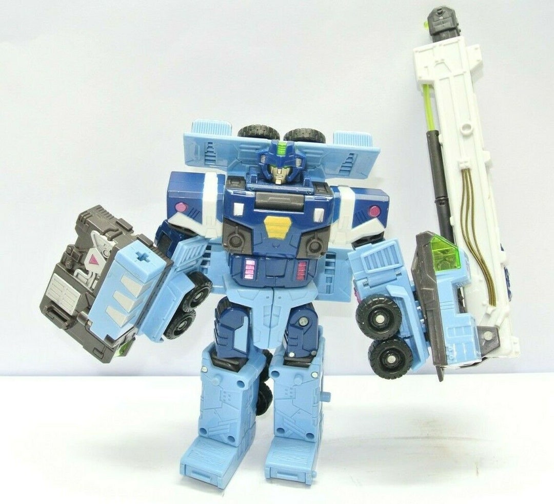 Transformers Cybertron Mudflap 2004 Hasbro Action Figure Decepticon Crane Truck Etsy