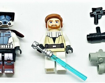 X20 LEGO Star Wars Minifigure Weapons X10 Lightsabers & X10 Blasters 