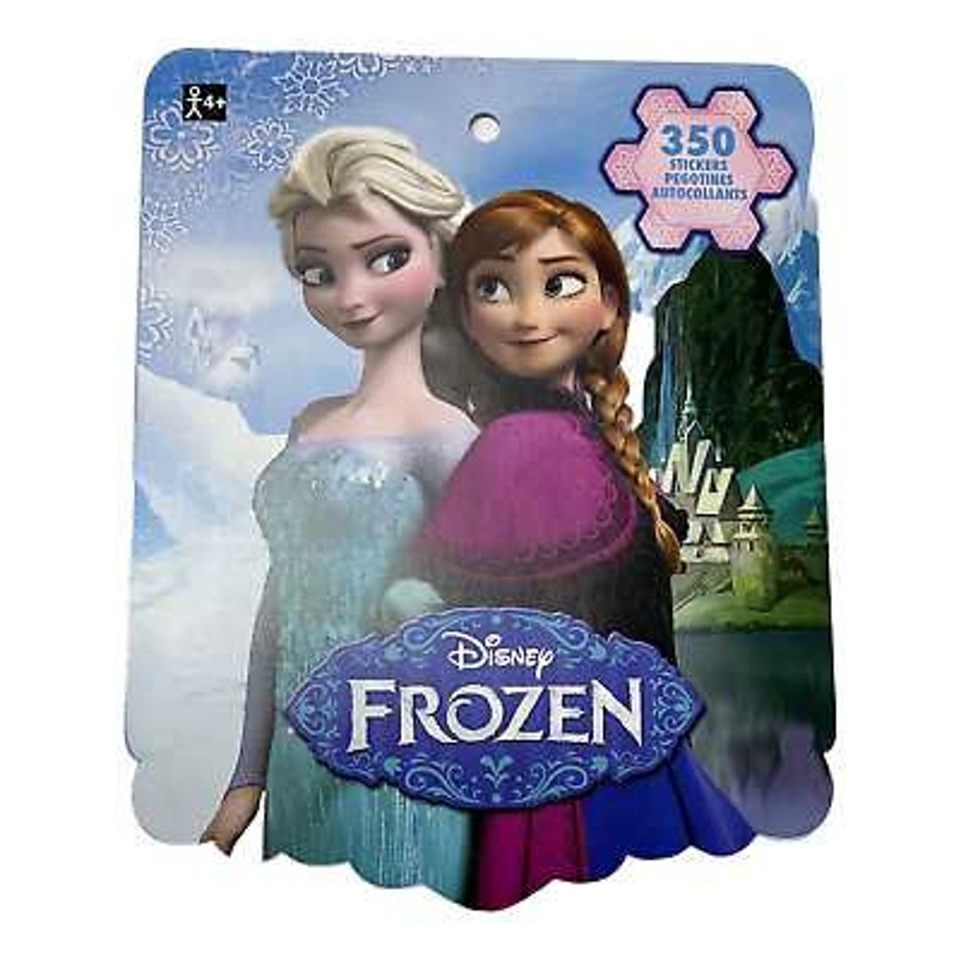 Disney Frozen Sticker Set W/ 350 Stickers Etsy
