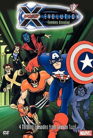 X-men Evolution Enemies Unveiled DVD 2004 - Etsy