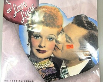 I Love Lucy Calendar - Etsy