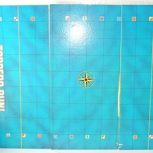 Vintage 1986 Milton Bradley Torpedo Run Board Game Original Game Board Pieces