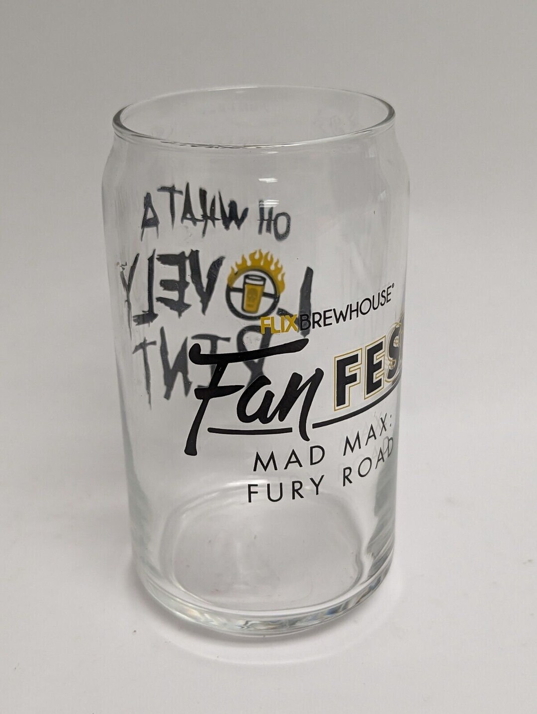 MAD MAX FURY Road Beer Glass Film Festival Novelty Pint Glass Etsy