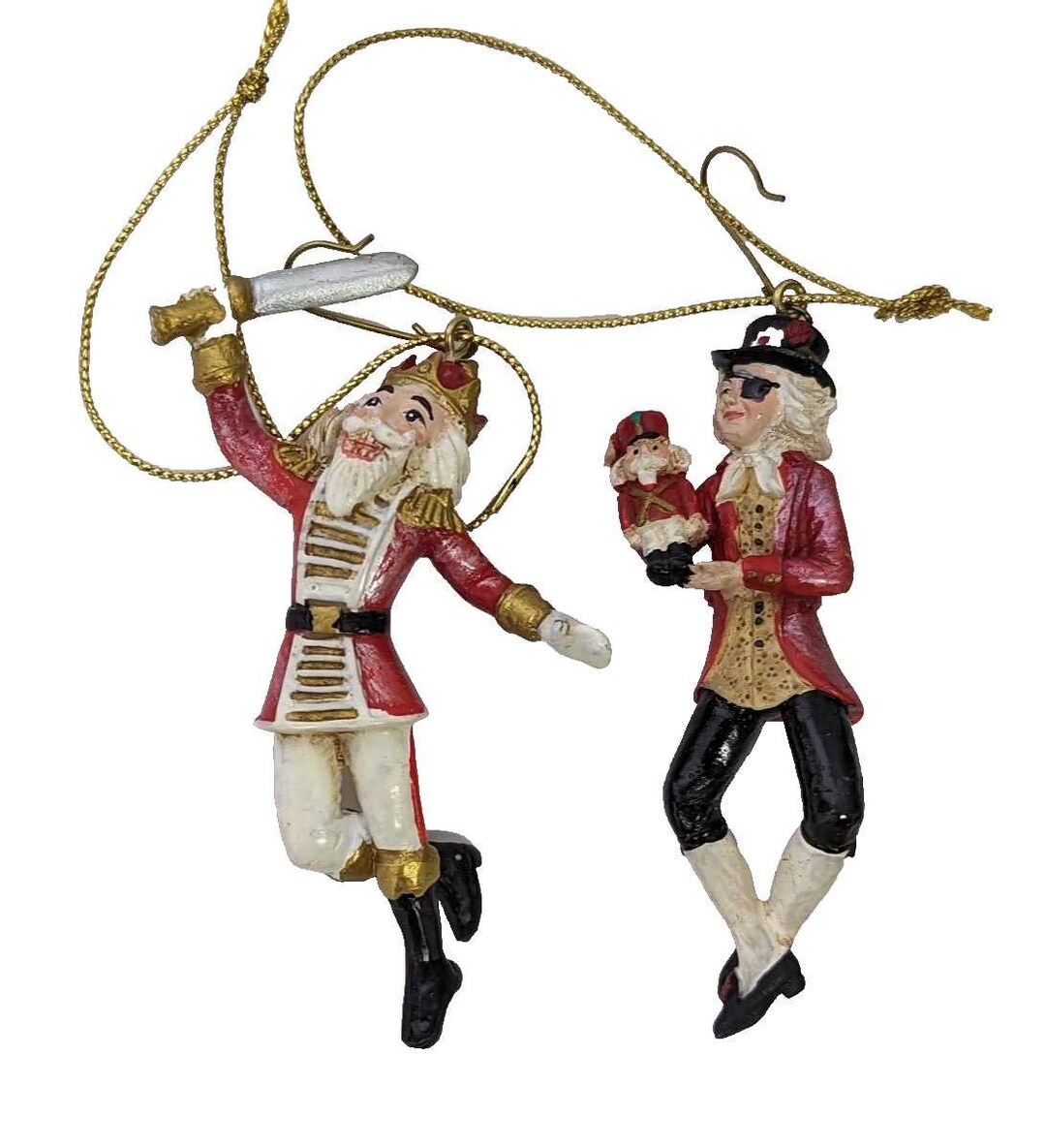 Pair of Kurt Adler Nutcracker Suite Christmas Ornaments - Etsy