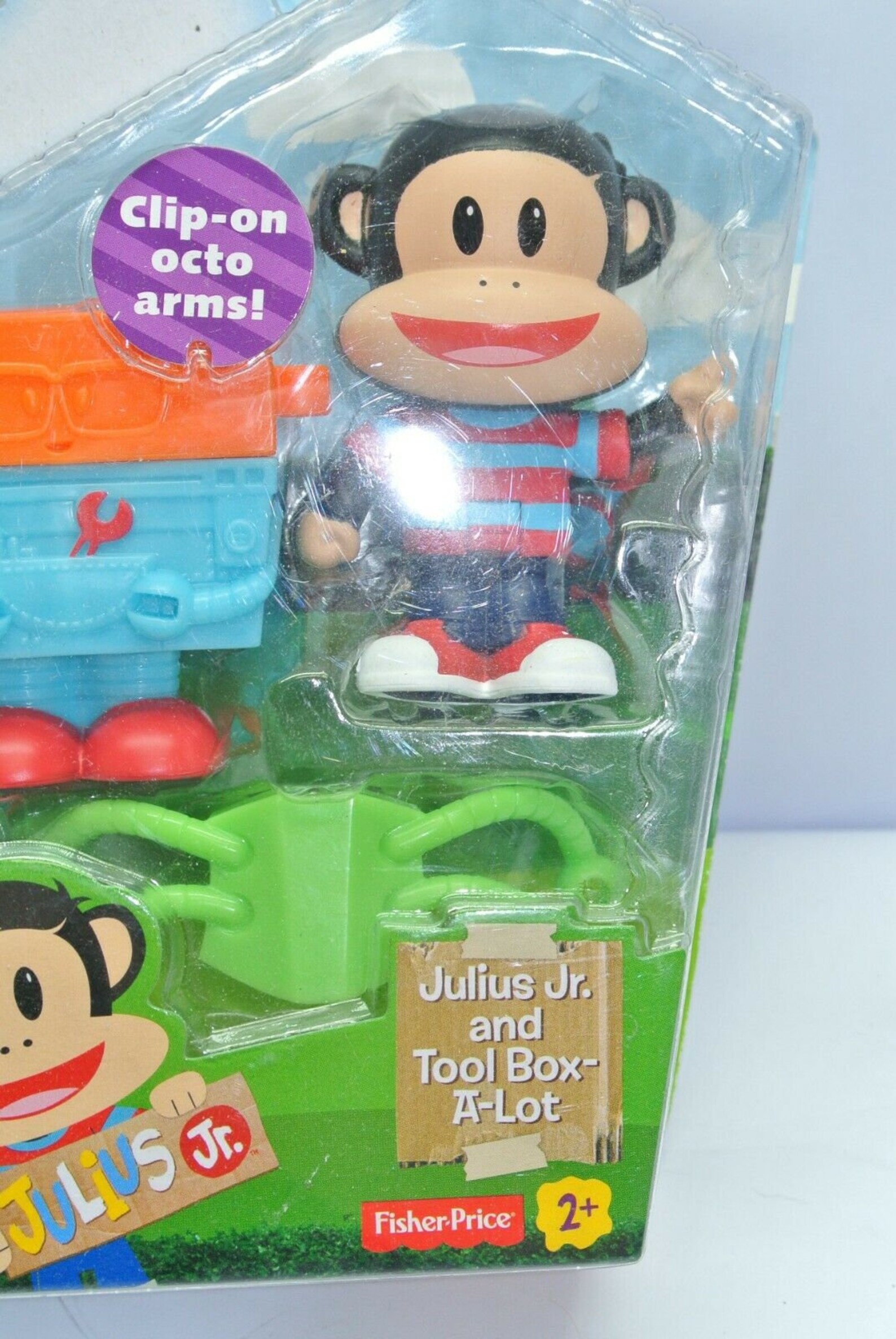 Fisherprice Julius Jr. Julius and Tool Boxalot Clipon Octo Etsy