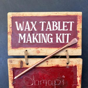 Wax Tablet Making Kit
