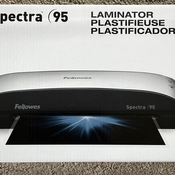 Fellowes 5738201 Spectra 95 Laminator Pouch Starter Kit Brand New