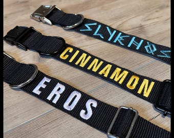 Collar, Fursuit, personalized, with name, Furry, Merch